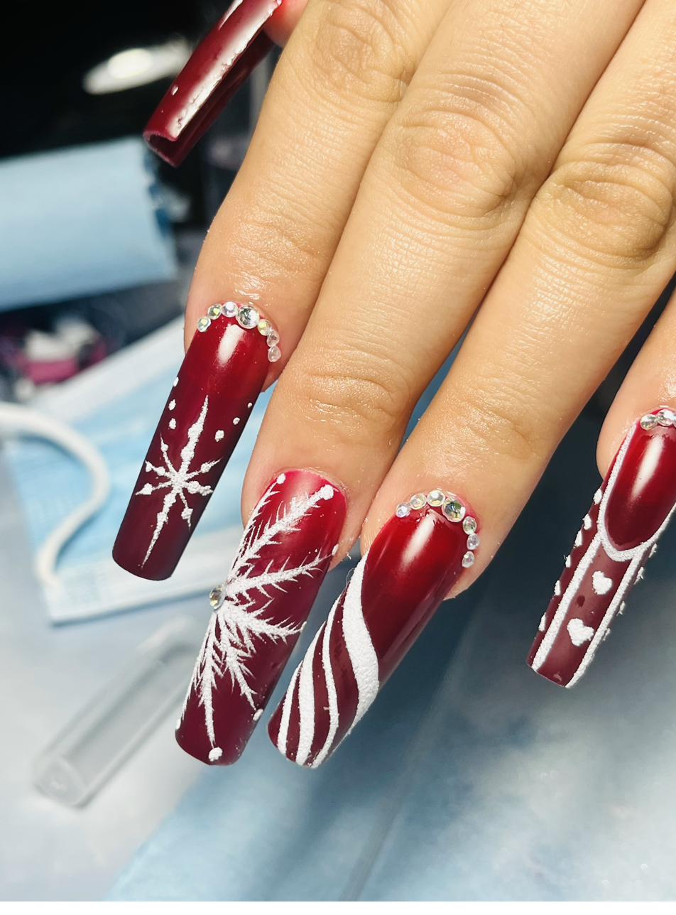 Diseño de uñas - Rose Valentine