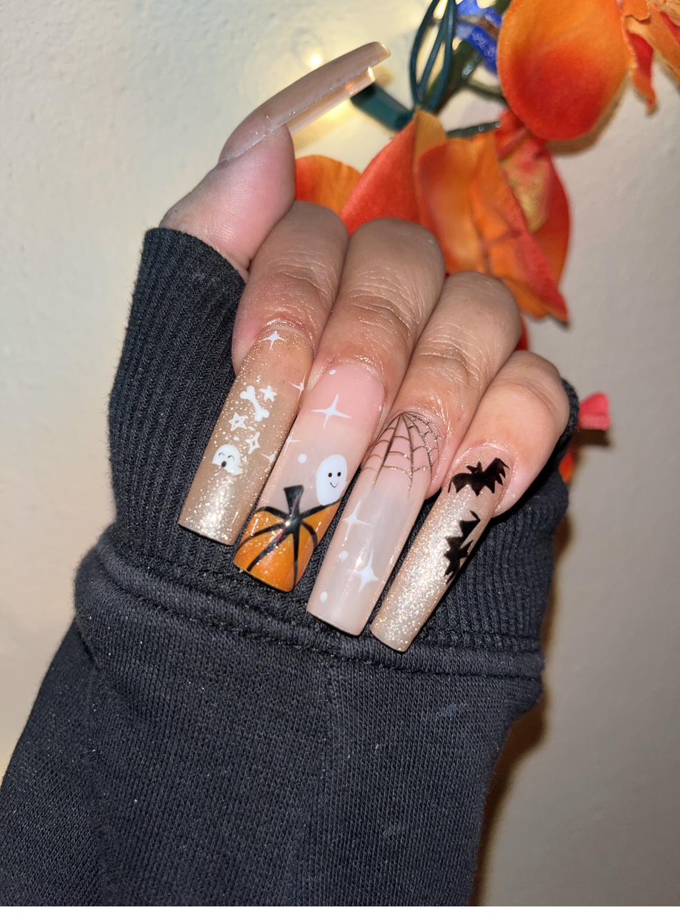 Diseño de uñas - Snowflake Christmas