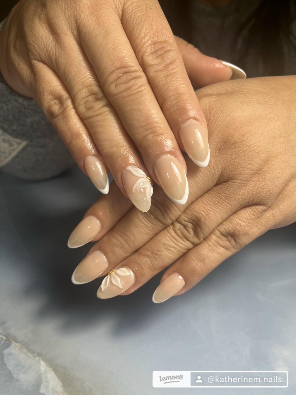 Diseño de uñas - Nude & Glitter